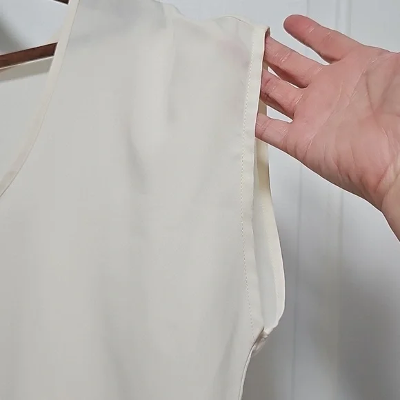 Metaphor Cream Women's Blouse - Picture 2 of 8